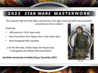 2023 Topps Star Wars Masterwork MINI BOX x1 (Personal Break)