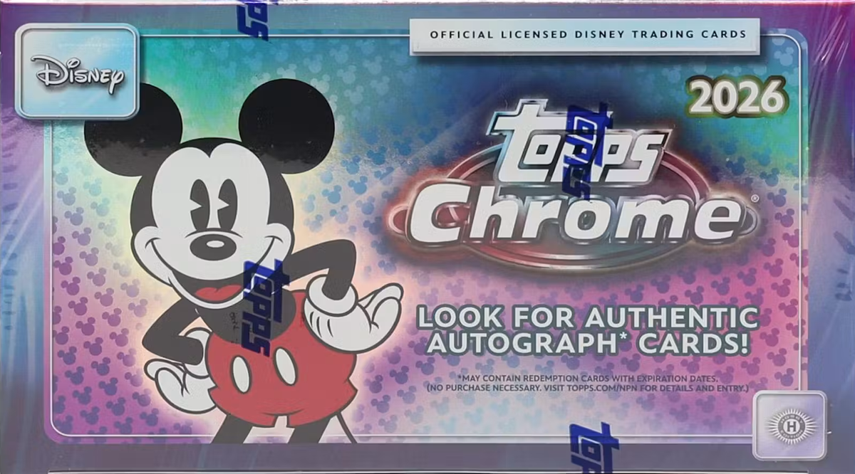 2026 Topps Chrome Disney Hobby PACK x1 (Personal Break) – Trainer