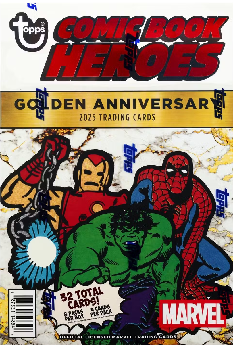 2025 Topps Marvel Comic Book Heroes 1975 Golden Anniversary