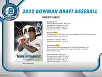 2022 Bowman Draft LITE Hobby PACK x1 (Personal Break)