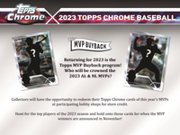 2023 Topps Chrome Baseball Jumbo Hobby PACK x1 (Personal Break)