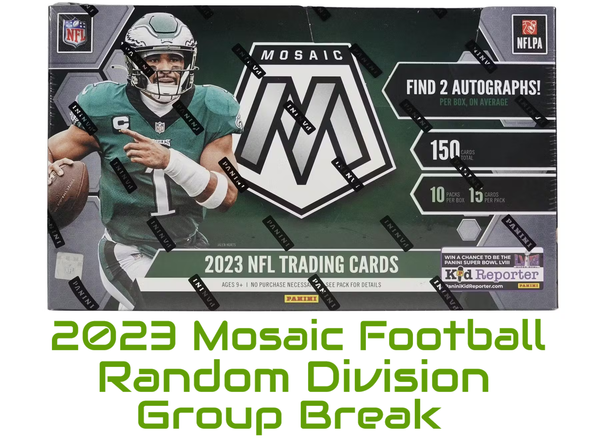 2023 Panini Mosaic Football Random Divisions #2 (Group Break)