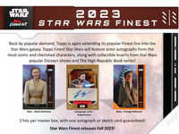 2023 Topps Star Wars Finest Hobby MINI-BOX x1 (Personal Break)