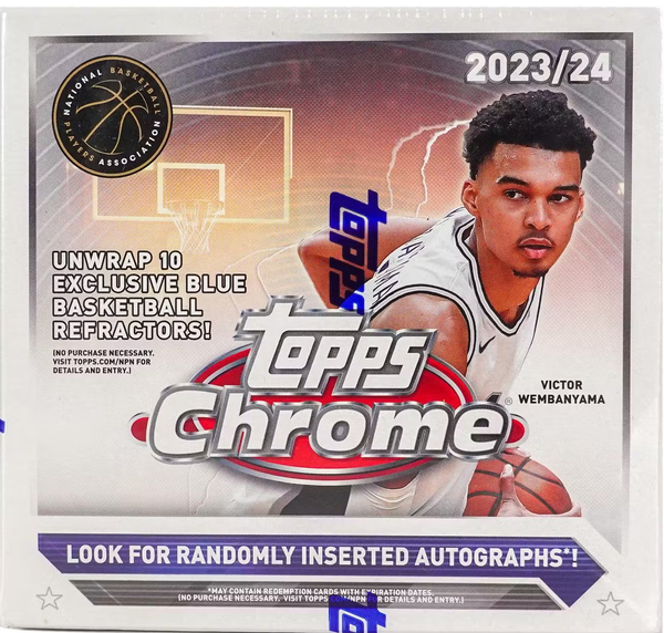 2023-2024 Topps Chrome Basketball Monster BOX x1 (Personal Break)