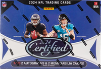 2024 Certified Football Hobby BOX x1 (Personal Break)