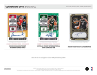 2023-2024 Panini Contenders Optic Basketball International Hobby BOX x1 (Personal Break)