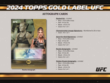 2024 Topps Gold Label UFC Hobby BOX x1 (Personal Break)