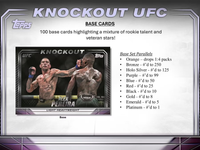 2024 Topps Knockout UFC Hobby BOX x1 (Personal Break)