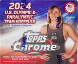 2024 Topps Chrome U.S. Olympic &amp; Paralympic Hopefuls Hobby PACK x1 (Personal Break)