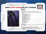 2024 Topps Star Wars Galaxy Chrome Hobby PACK x1 (Personal Break)