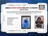 2024 Topps Star Wars Galaxy Chrome Hobby PACK x1 (Personal Break)