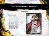 2024 Topps Finest Baseball Hobby BOX x1 (Personal Break)