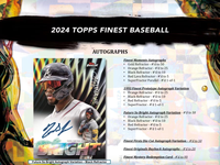 2024 Topps Finest Baseball Hobby BOX x1 (Personal Break)
