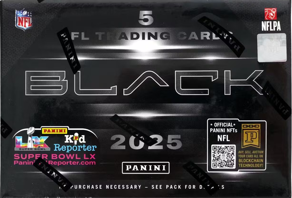 2025 Panini Black Football Hobby BOX x1 (Personal Break)