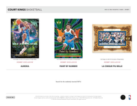 2024-2025 Panini Court Kings Basketball Hobby BOX x1 (Personal Break)