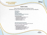 2025 Topps Chrome Disney Value BOX x1 (Personal Break)