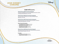 2025 Topps Chrome Disney Value BOX x1 (Personal Break)