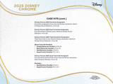 2025 Topps Chrome Disney Value BOX x1 (Personal Break)