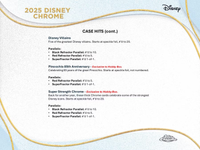 2025 Topps Chrome Disney Value BOX x1 (Personal Break)