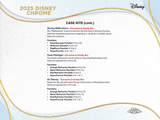 2025 Topps Chrome Disney Mega BOX x1 (Personal Break)