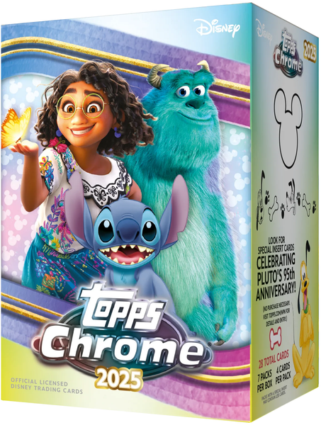 2025 Topps Chrome Disney Value BOX x1 (Personal Break)