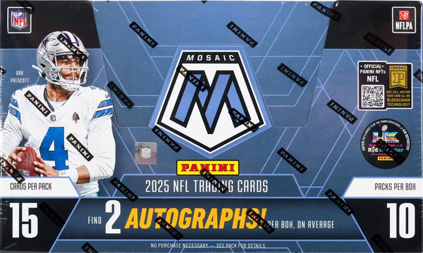 2025 Panini Mosaic Football Hobby PACK x1 (Personal Break)