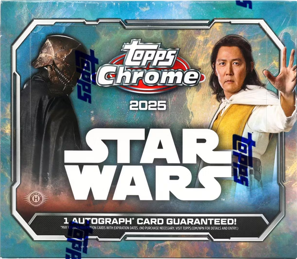 2025 Topps Chrome Star Wars Hobby PACK x1 (Personal Break)