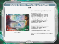 2025 Topps Chrome Star Wars Value BOX x1 (Personal Break)