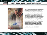 2025 Topps Star Wars Galaxy Chrome Hobby PACK x1 (Personal Break)