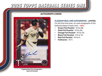 2025 Topps Series 1 Basbeball Mega BOX x1 (Personal Break)