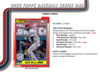 2025 Topps Series 1 Basbeball Mega BOX x1 (Personal Break)
