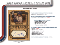 2025 Topps Series 1 Basbeball Mega BOX x1 (Personal Break)