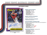 2025 Topps Series 1 Basbeball Mega BOX x1 (Personal Break)