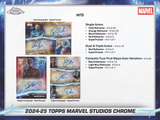 2025 Topps Chrome Marvel Studios Hobby PACK x1 (Personal Break)