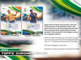 2025 Topps Chrome Tennis Hobby PACK x1 (Personal Break)