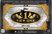 2025 Topps Tier One Baseball Hobby BOX x1 (Personal Break)