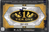 2025 Topps Tier One Baseball Hobby BOX x1 (Personal Break)