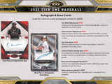 2025 Topps Tier One Baseball Hobby BOX x1 (Personal Break)