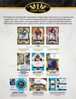 2025 Topps Tier One Baseball Hobby BOX x1 (Personal Break)