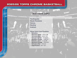 2025-2026 Topps Chrome Basketball Value BOX x1 (Personal Break)