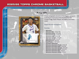 2025-2026 Topps Chrome Basketball Value BOX x1 (Personal Break)