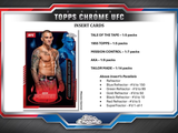 2025 Topps Chrome UFC Hobby PACK x1 (Personal Break)