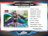 2025 Topps Chrome UFC Hobby PACK x1 (Personal Break)