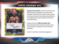 2025 Topps Chrome UFC Mega BOX x1 (Personal Break)