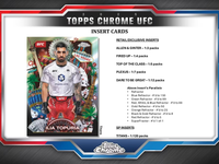 2025 Topps Chrome UFC Mega BOX x1 (Personal Break)