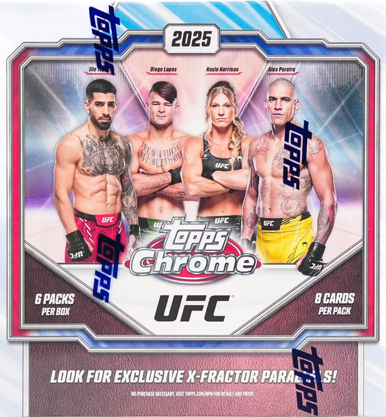 2025 Topps Chrome UFC Mega BOX x1 (Personal Break)