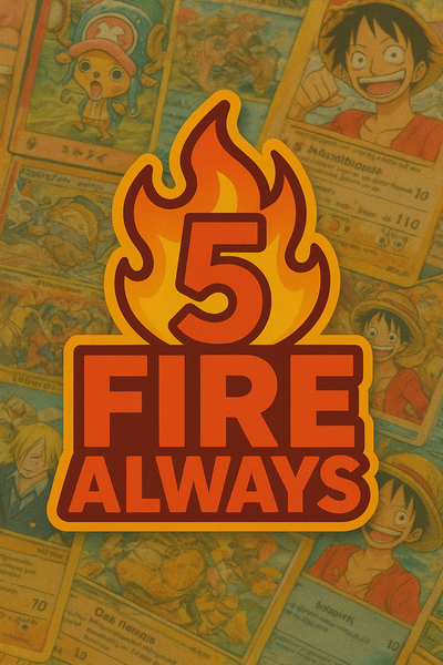 5th Anniversary One Piece Mystery PACK x1 (Personal Break)