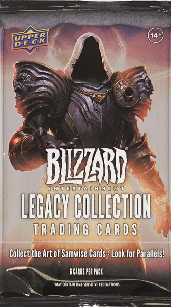 2023 Upper Deck Blizzard Entertainment Legacy Collectin Hobby PACK x1 –  Trainer Trav's Card Shop