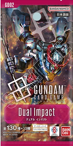 Gundam Card Game: Dual Impact Booster PACK x1 (Personal Break)