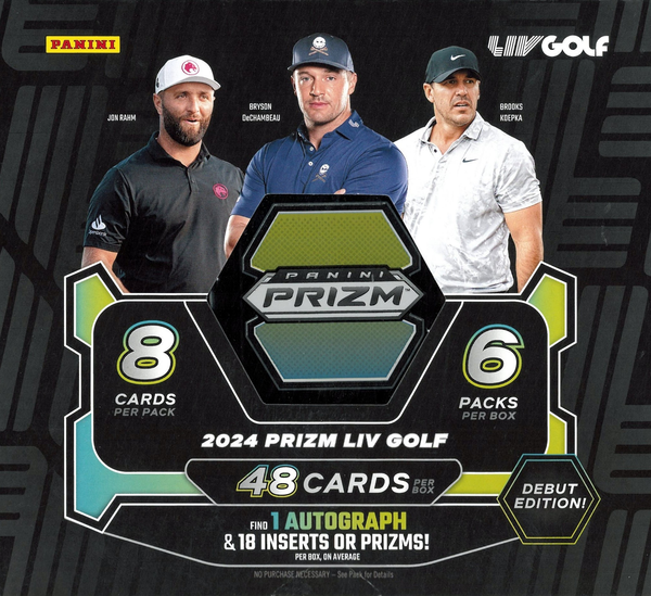 2024 Panini Prizm LIV Golf Hobby BOX x1 (Personal Break)